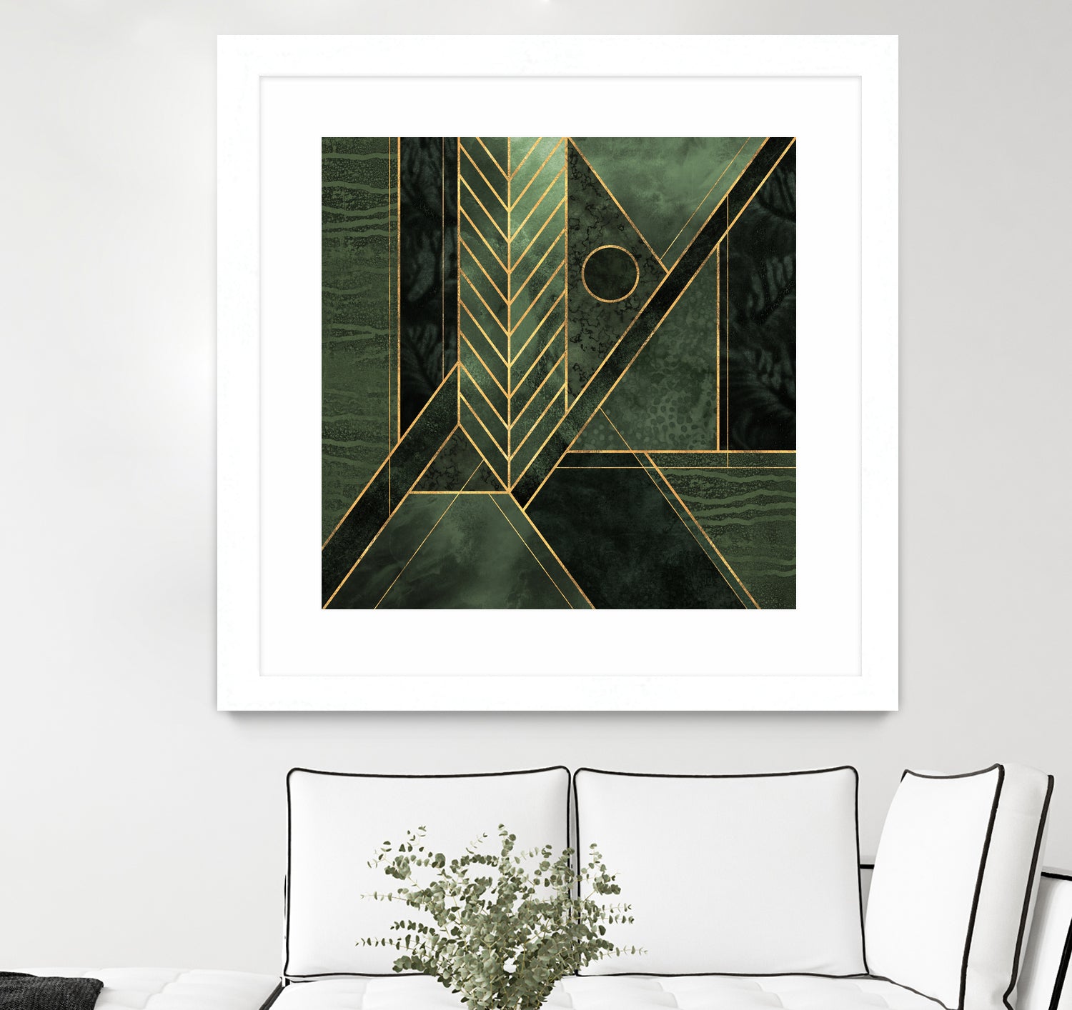 Modern Wild 2 by Elisabeth Fredriksson on GIANT ART - green digital painting