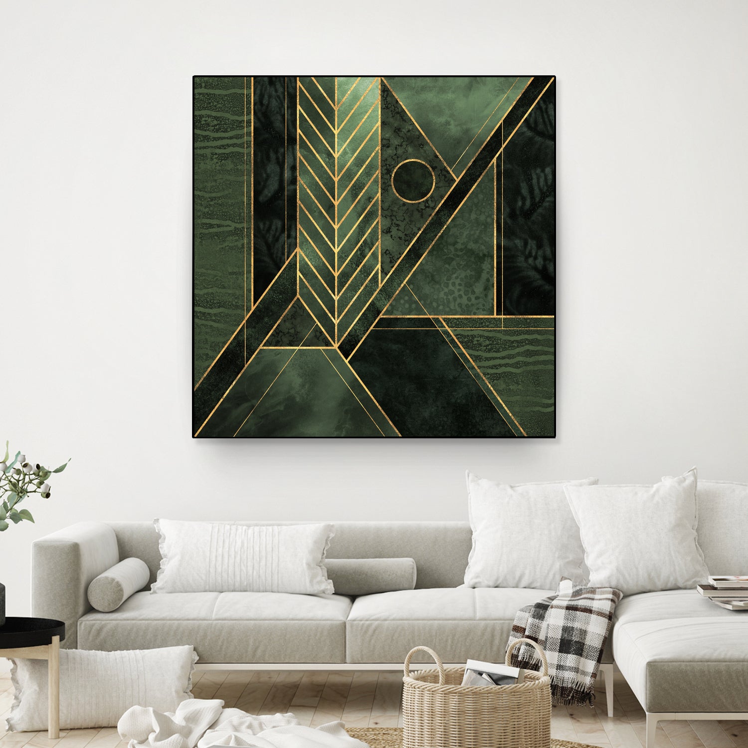 Modern Wild 2 by Elisabeth Fredriksson on GIANT ART - green digital painting