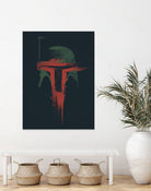 Bounty Hunter by Victor Vercesi on GIANT ART - red digital drawing