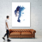 Through many storms by Robert Farkas on GIANT ART - blue digital painting