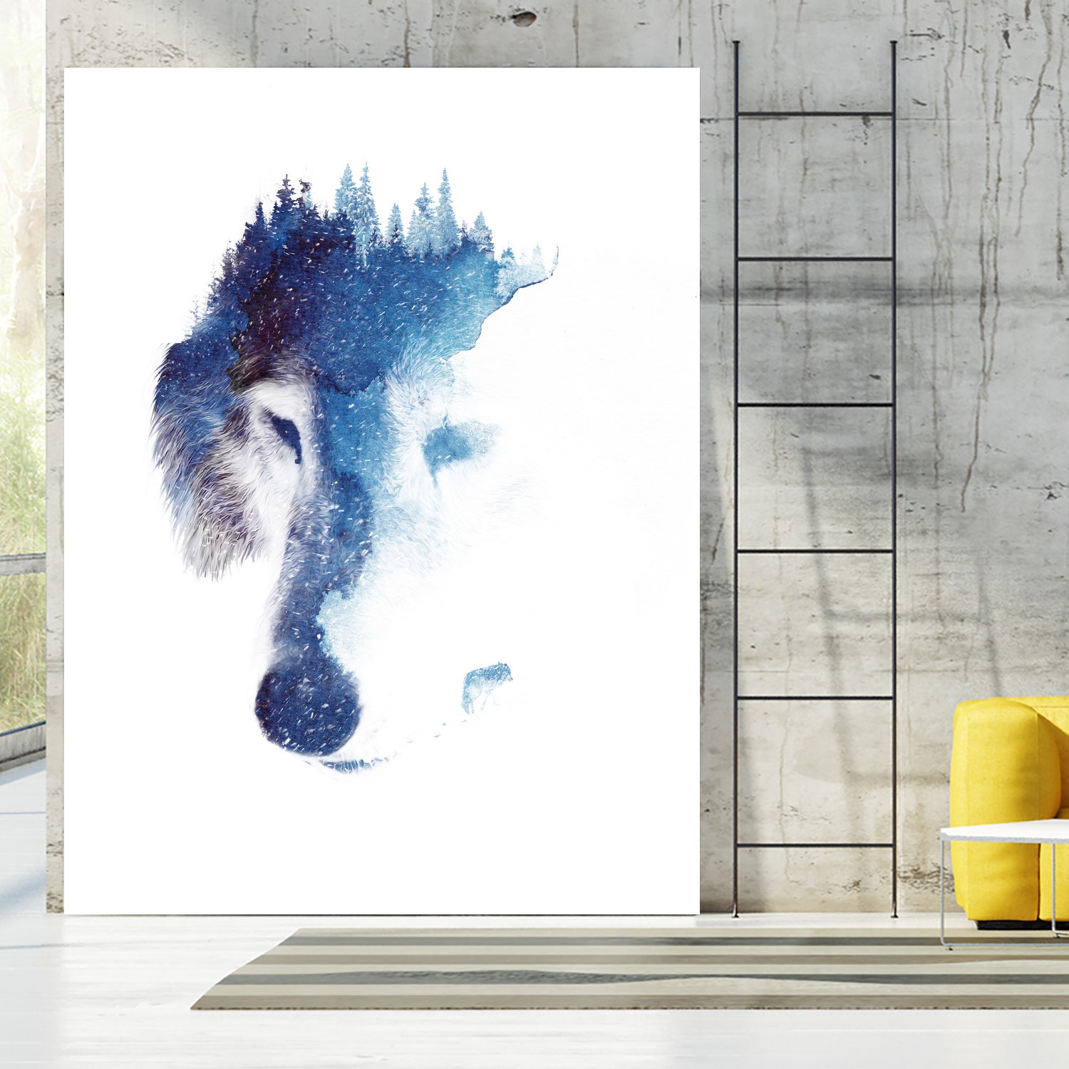 Through many storms by Robert Farkas on GIANT ART - blue digital painting