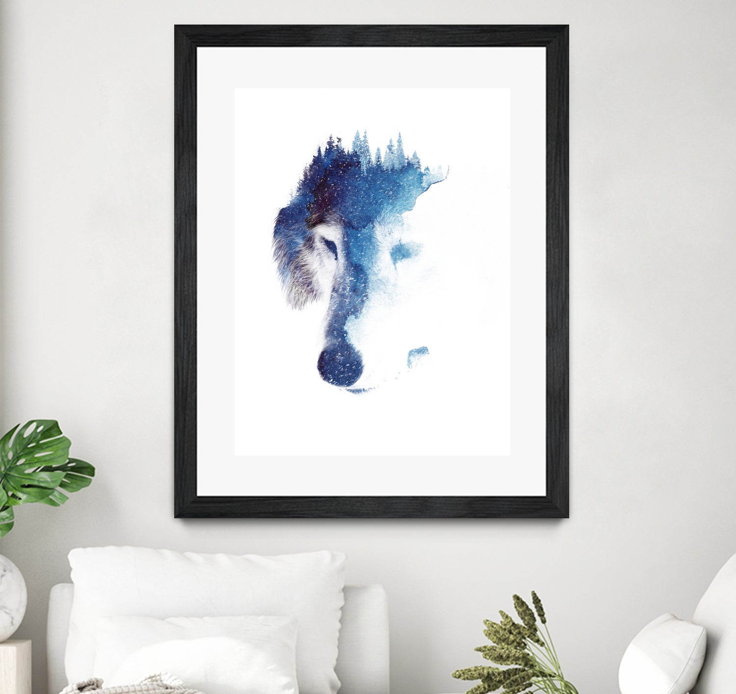 Through many storms by Robert Farkas on GIANT ART - blue digital painting