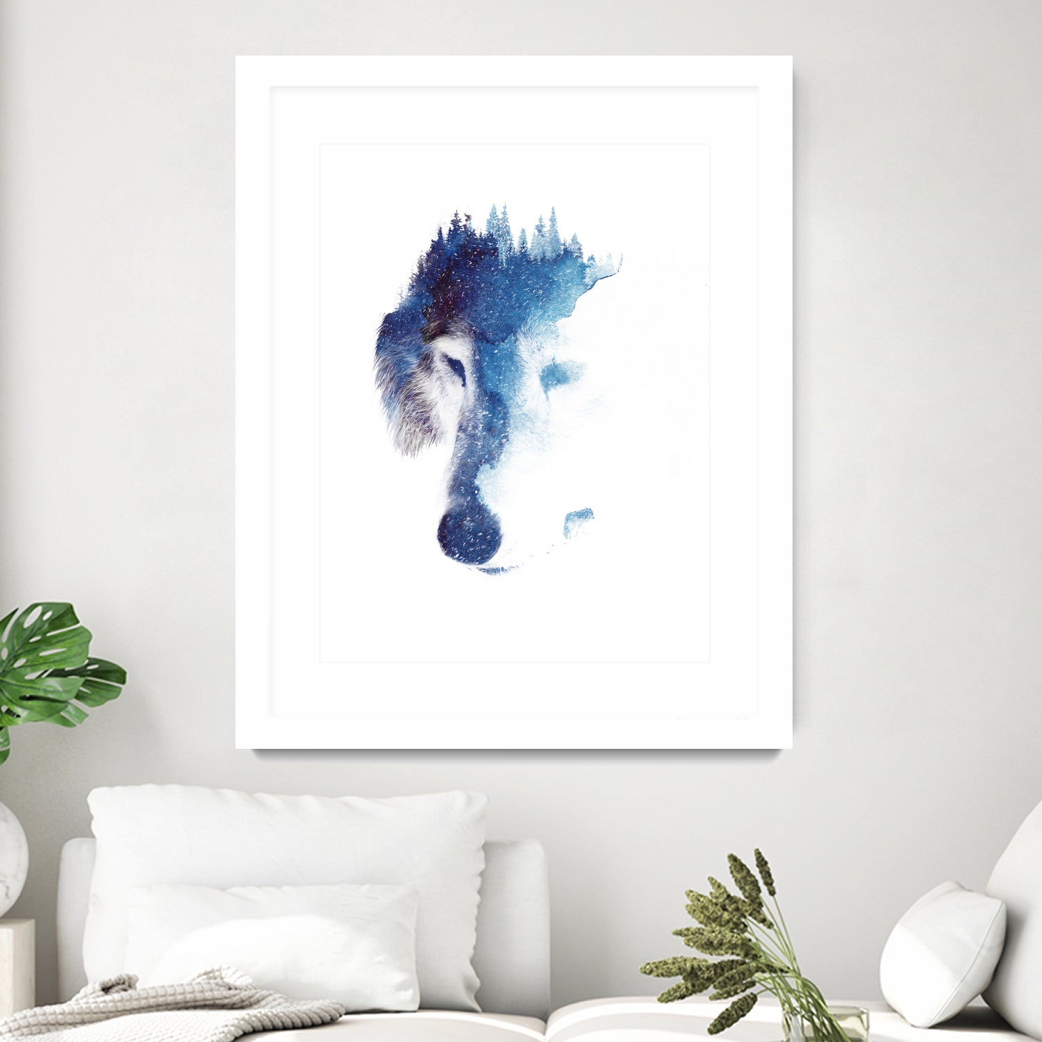 Through many storms by Robert Farkas on GIANT ART - blue digital painting