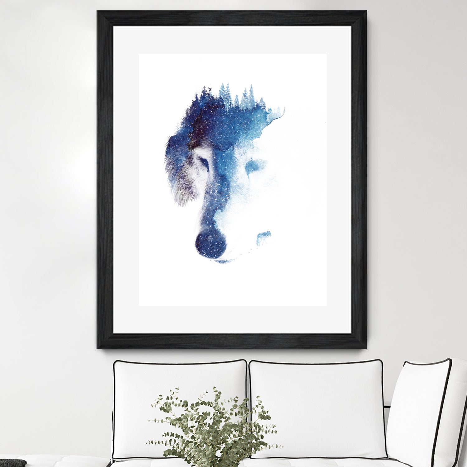 Through many storms by Robert Farkas on GIANT ART - blue digital painting