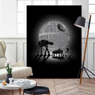 Death Star by Antonio Camarena on GIANT ART - black digital painting