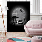 Death Star by Antonio Camarena on GIANT ART - black digital painting