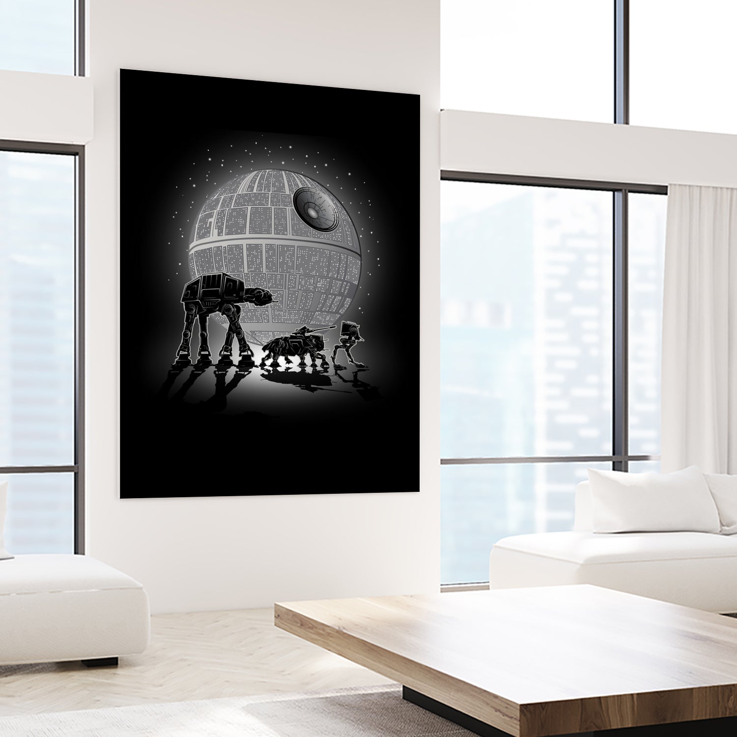 Death Star by Antonio Camarena on GIANT ART - black digital painting