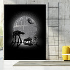 Death Star by Antonio Camarena on GIANT ART - black digital painting