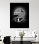 Death Star by Antonio Camarena on GIANT ART - black digital painting