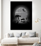 Death Star by Antonio Camarena on GIANT ART - black digital painting