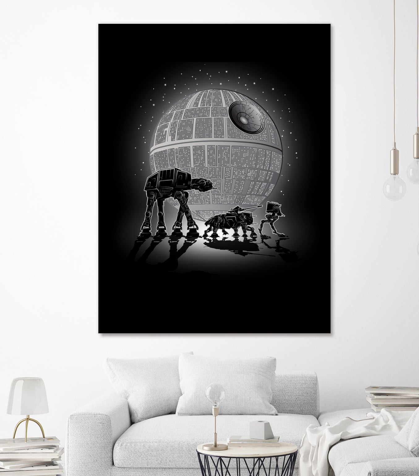 Death Star by Antonio Camarena on GIANT ART - black digital painting