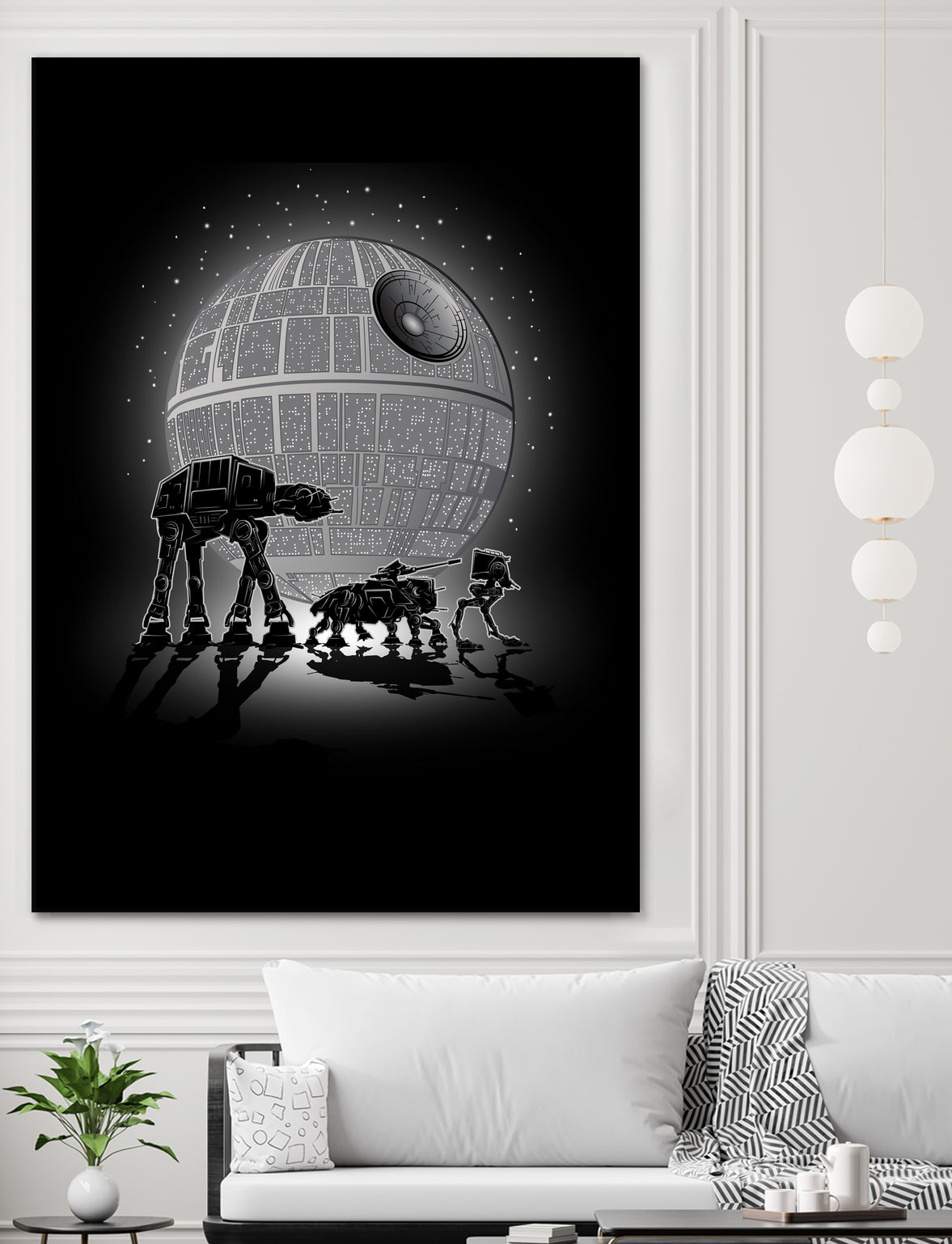 Death Star by Antonio Camarena on GIANT ART - black digital painting