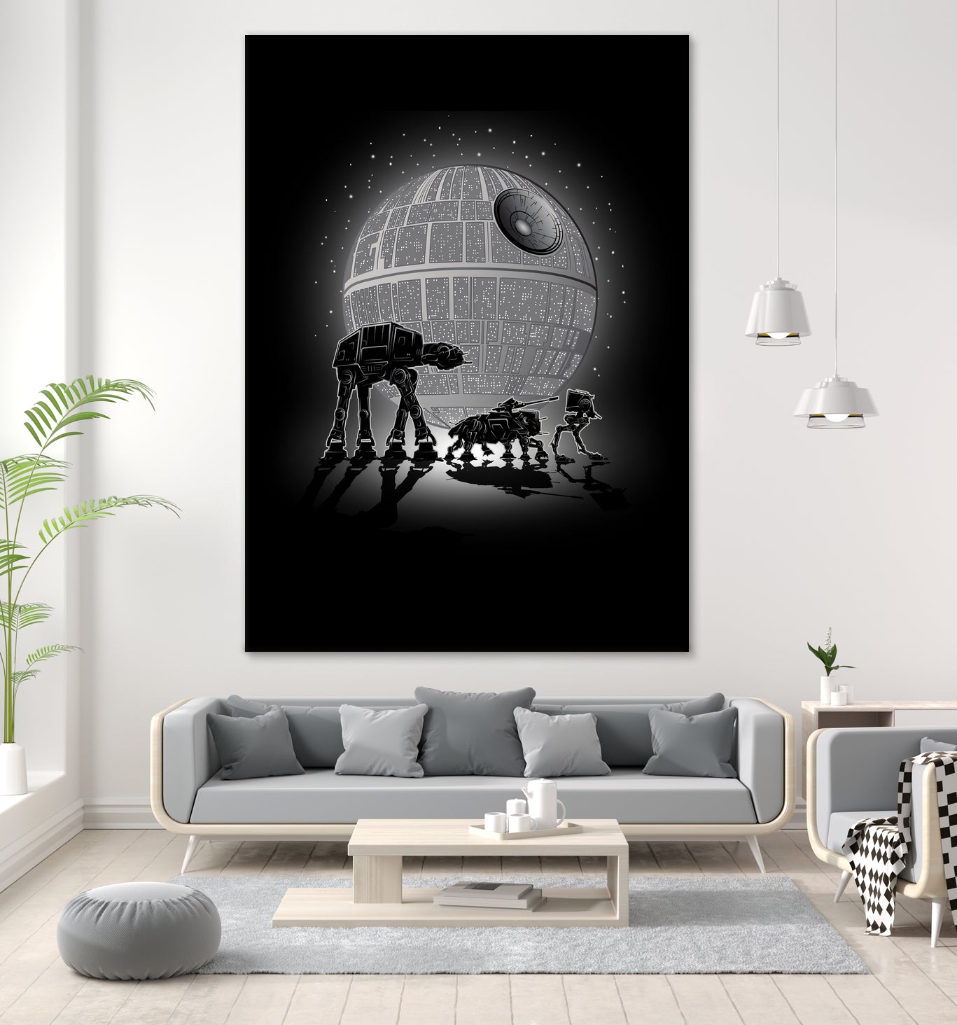 Death Star by Antonio Camarena on GIANT ART - black digital painting