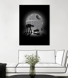 Death Star by Antonio Camarena on GIANT ART - black digital painting