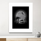 Death Star by Antonio Camarena on GIANT ART - black digital painting