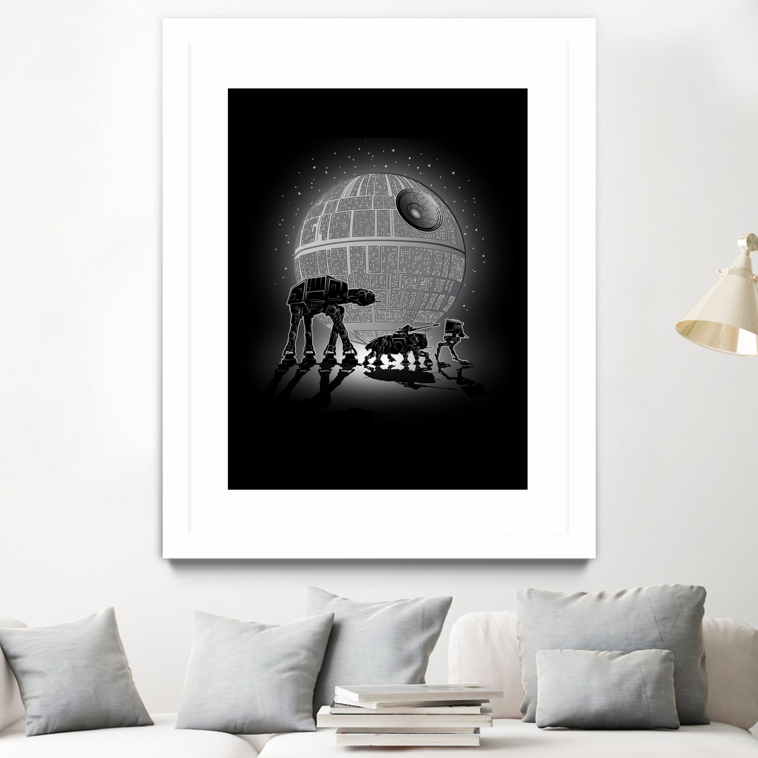 Death Star by Antonio Camarena on GIANT ART - black digital painting