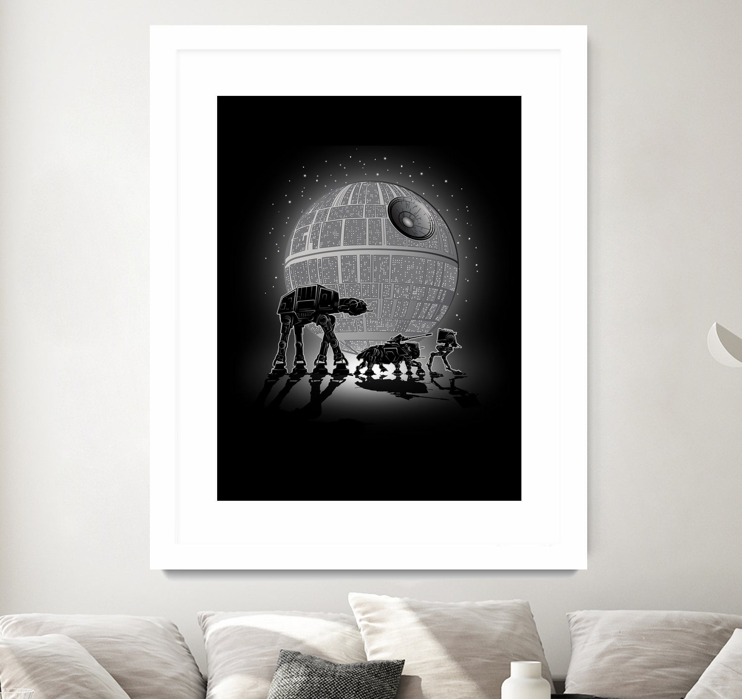 Death Star by Antonio Camarena on GIANT ART - black digital painting