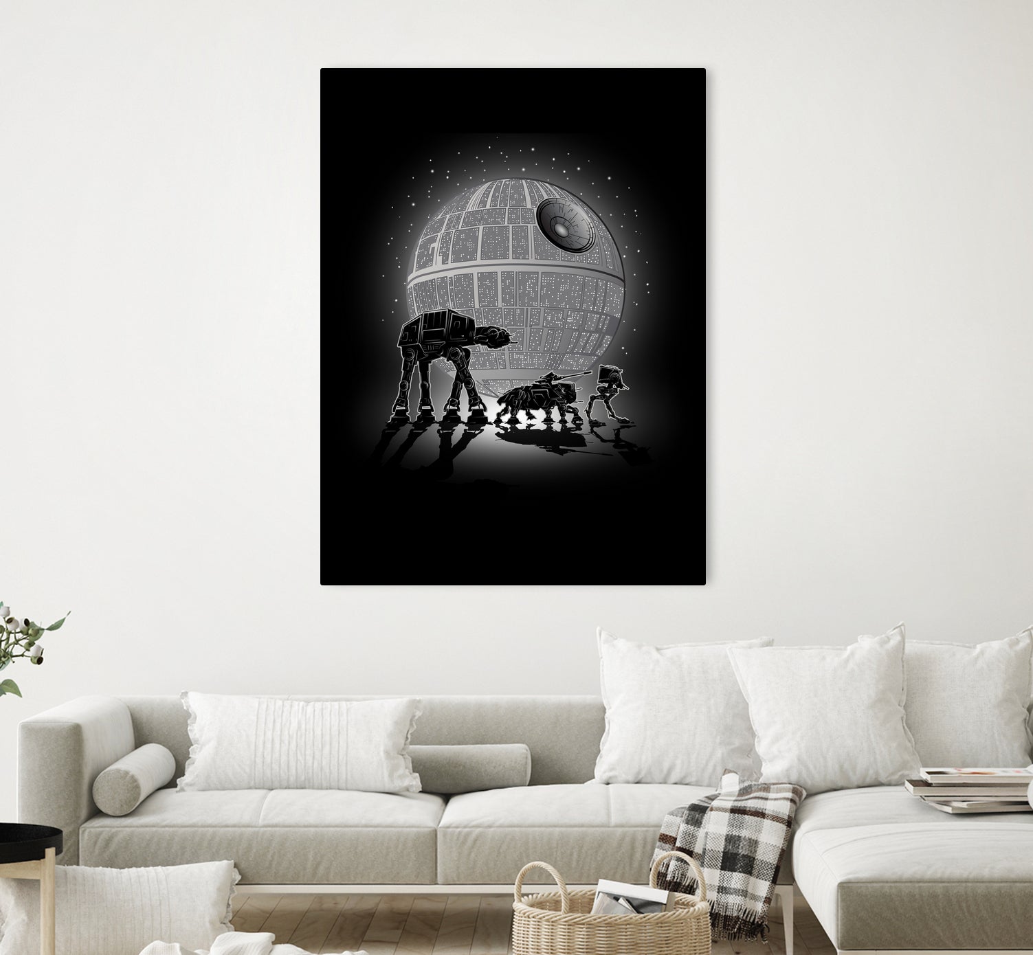 Death Star by Antonio Camarena on GIANT ART - black digital painting