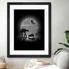 Death Star by Antonio Camarena on GIANT ART - black digital painting