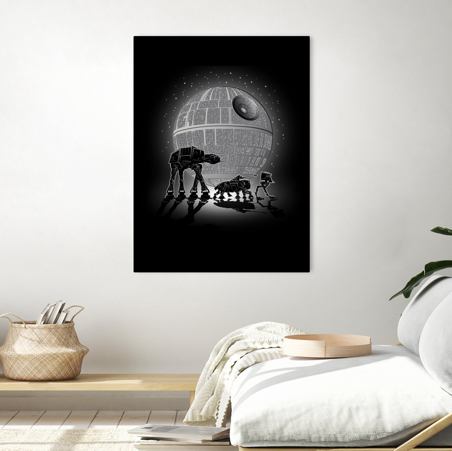 Death Star by Antonio Camarena on GIANT ART - black digital painting