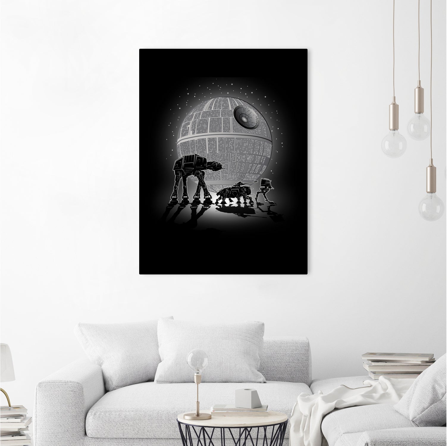 Death Star by Antonio Camarena on GIANT ART - black digital painting