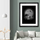 Death Star by Antonio Camarena on GIANT ART - black digital painting