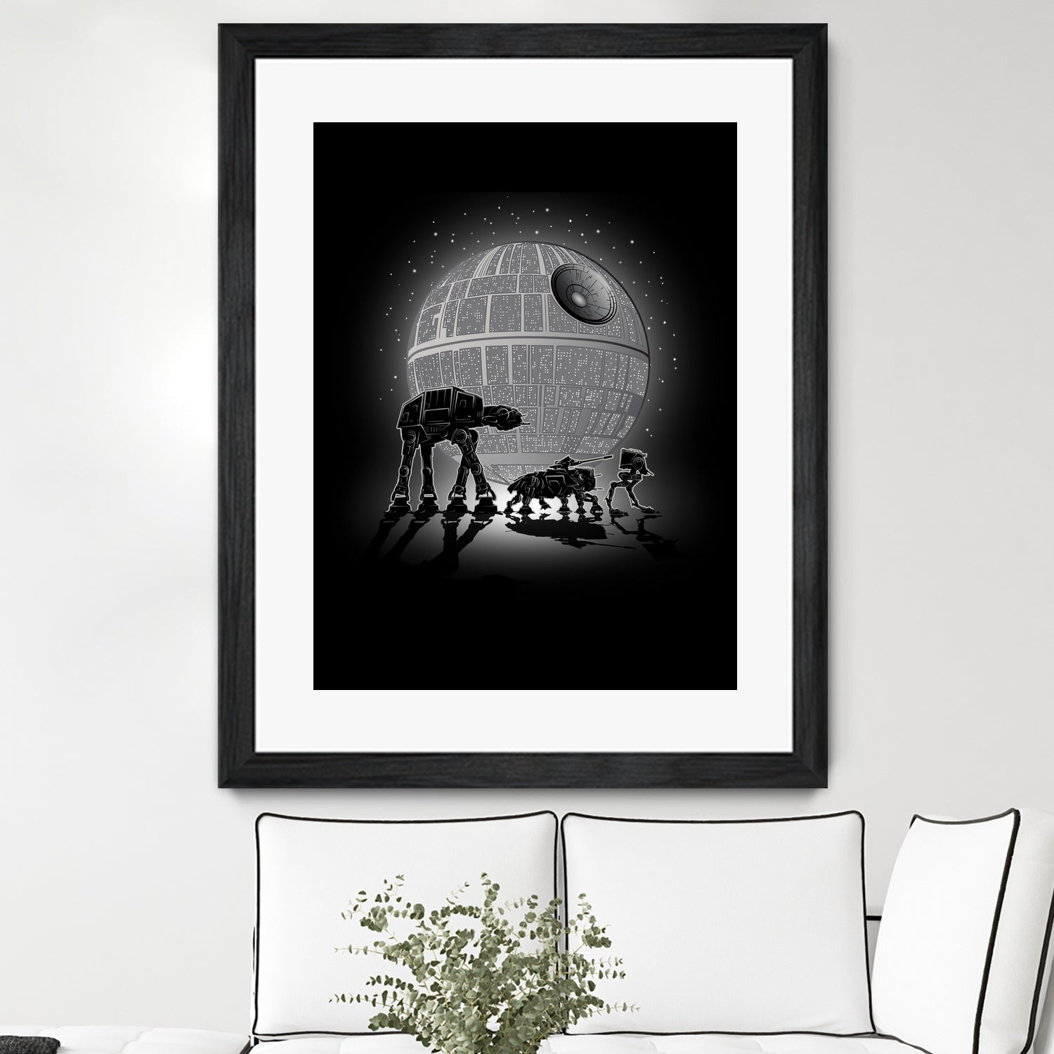 Death Star by Antonio Camarena on GIANT ART - black digital painting