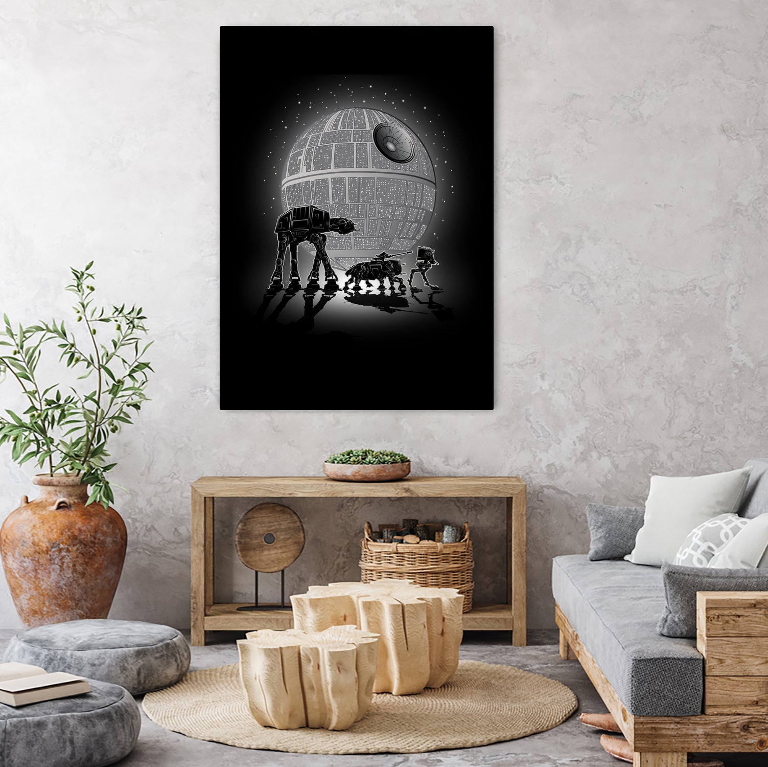 Death Star by Antonio Camarena on GIANT ART - black digital painting