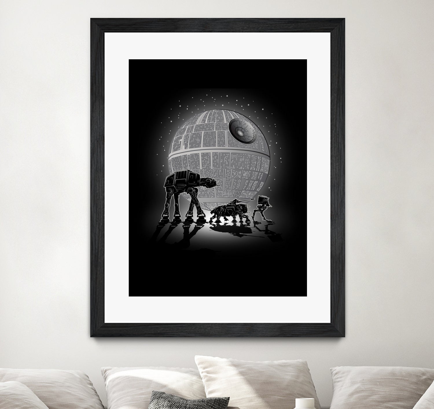 Death Star by Antonio Camarena on GIANT ART - black digital painting