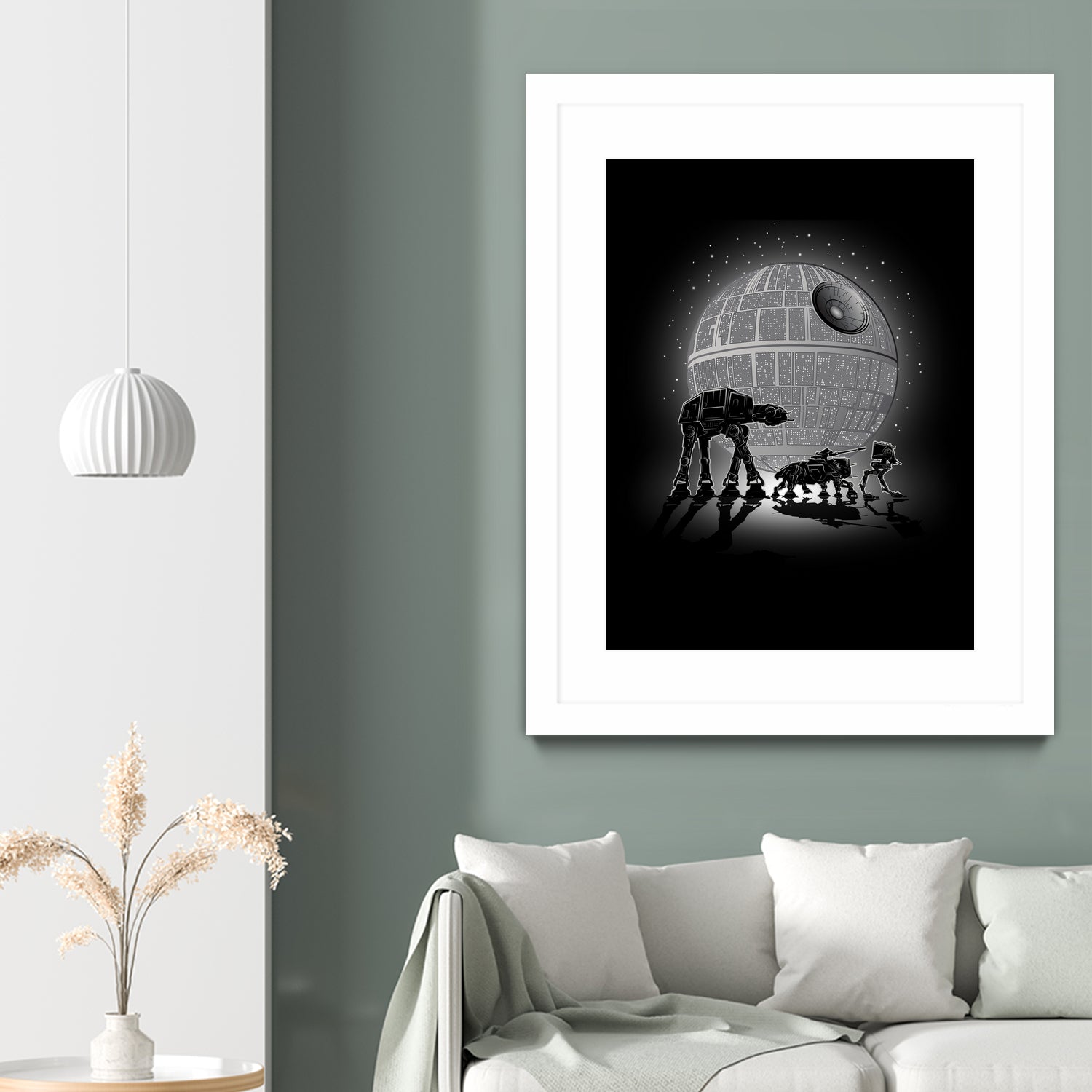 Death Star by Antonio Camarena on GIANT ART - black digital painting