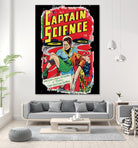 Torn Comic book cover | Retro| Science hero | Vintage by TULIO ALMEIDA on GIANT ART - red digital drawing