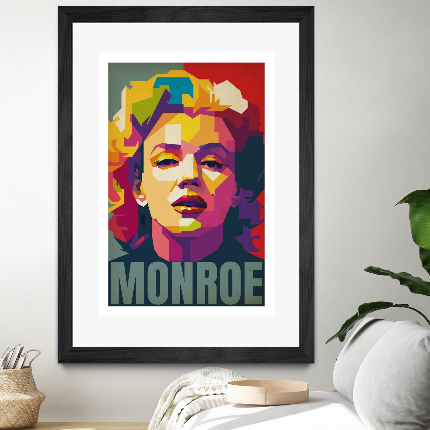 Marilyn Monroe Pop Art by Adam Khabibi on GIANT ART - red digital drawing