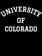 UNIVERSITY OF COLORADO Shirt by GLENN FREY from THE EAGLES by Oleg Valerievich on GIANT ART - black character design