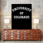 UNIVERSITY OF COLORADO Shirt by GLENN FREY from THE EAGLES by Oleg Valerievich on GIANT ART - black character design