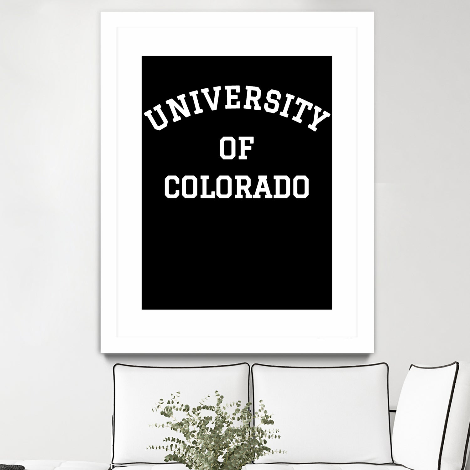 UNIVERSITY OF COLORADO Shirt by GLENN FREY from THE EAGLES by Oleg Valerievich on GIANT ART - black character design