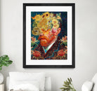 van Gogh floral by edson ramos on GIANT ART - blue photo manipulation