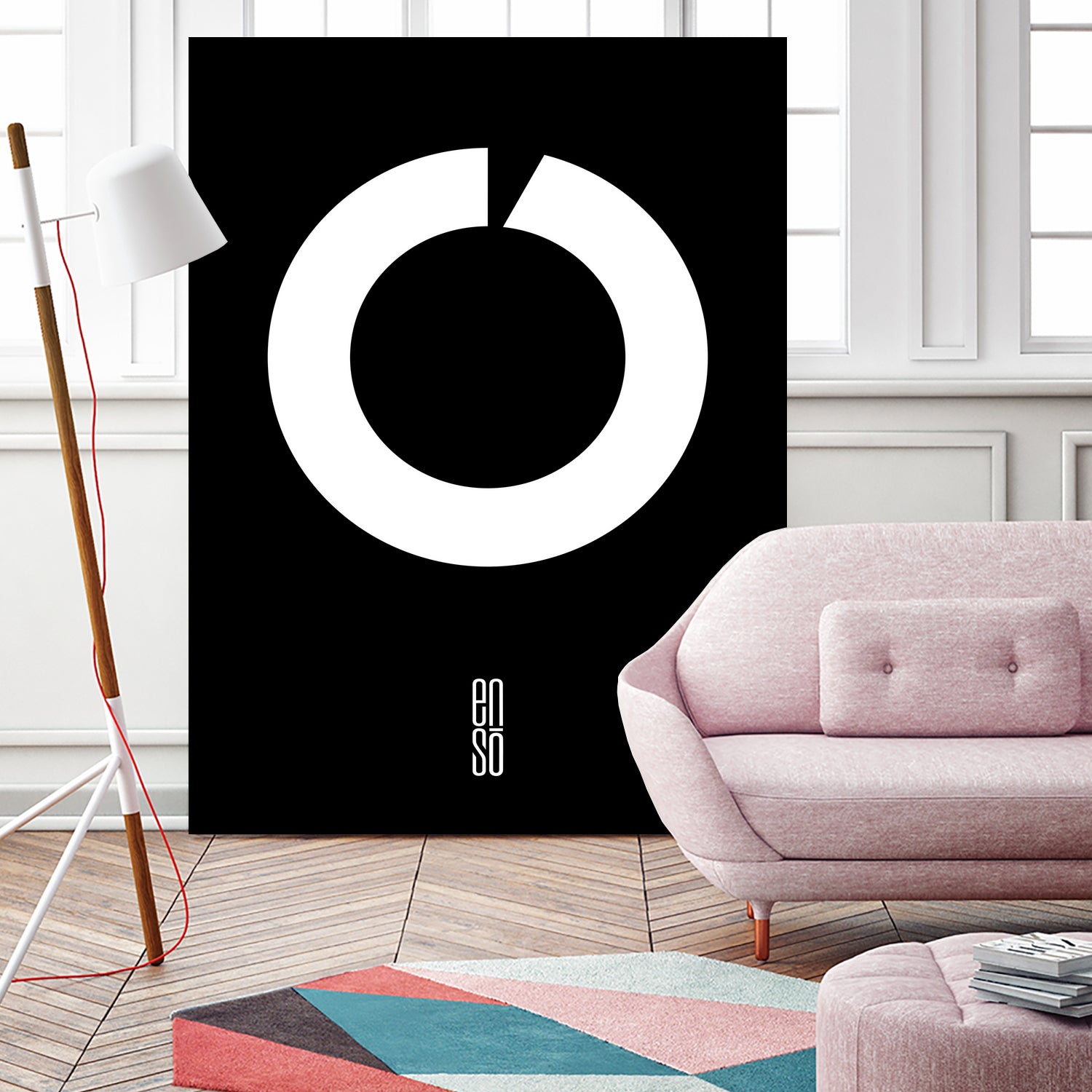 ENSO IN SWITZERLAND by Paolo Bordegoni on GIANT ART - black typography