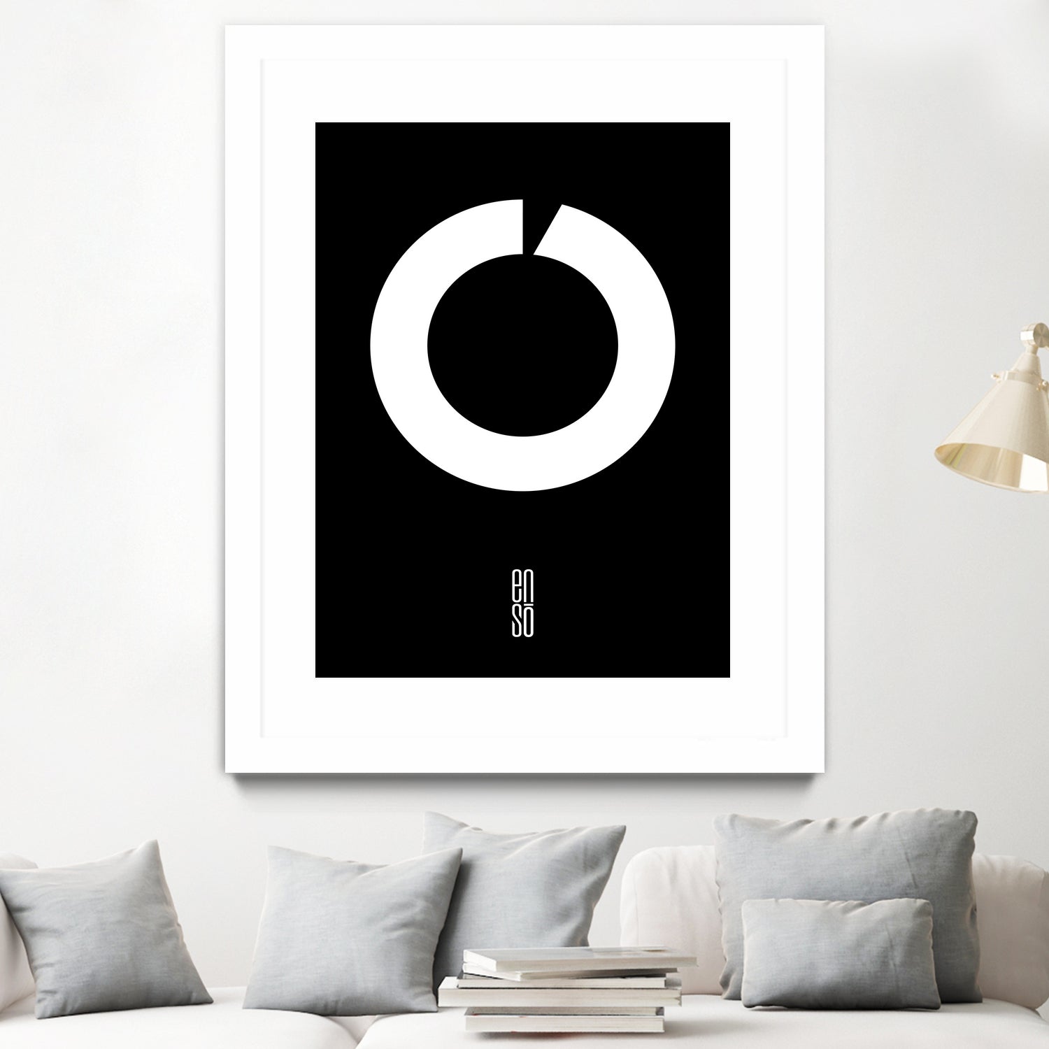 ENSO IN SWITZERLAND by Paolo Bordegoni on GIANT ART - black typography