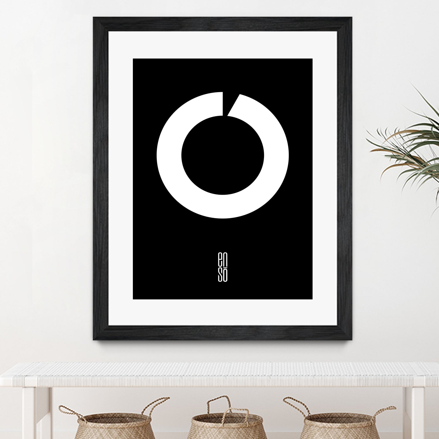 ENSO IN SWITZERLAND by Paolo Bordegoni on GIANT ART - black typography