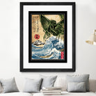 Great Old One in Japan by Antonio Camarena on GIANT ART - black digital painting