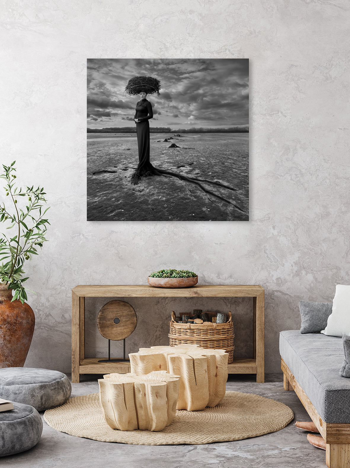 Empty Nest by Dariusz Klimczak on GIANT ART - gray photo illustration