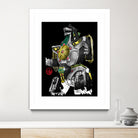 Dragonzord watercolor by Antonio Camarena on GIANT ART - white digital painting