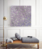 Ab Marb Out Magenta by Emeline Tate-Robertson on GIANT ART - gray digital painting