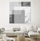 Concrete geometry 04 by Vitor Costa on GIANT ART - gray digital painting