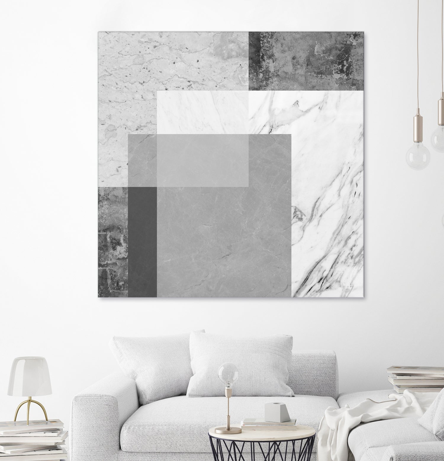 Concrete geometry 04 by Vitor Costa on GIANT ART - gray digital painting