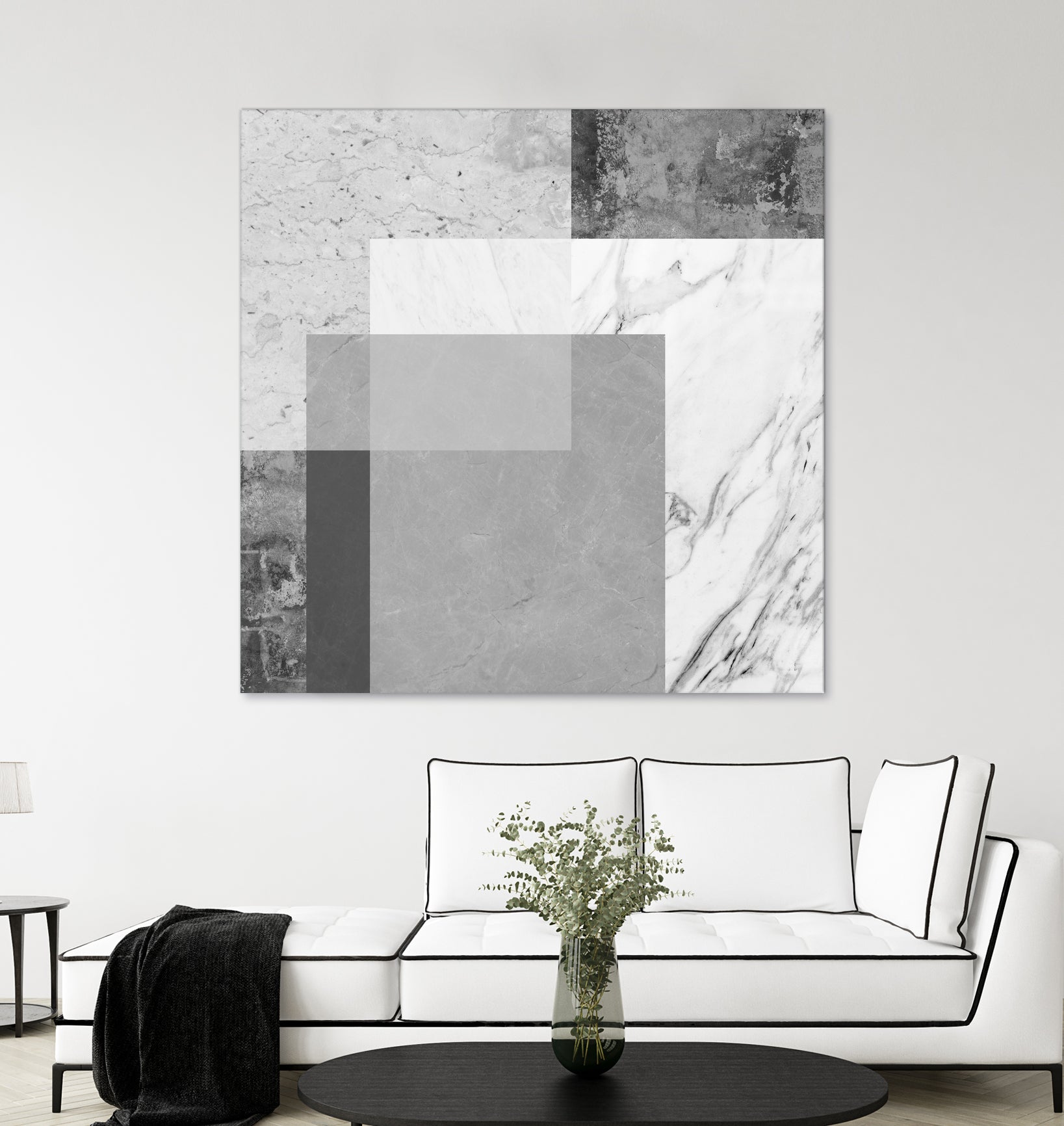 Concrete geometry 04 by Vitor Costa on GIANT ART - gray digital painting