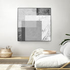 Concrete geometry 04 by Vitor Costa on GIANT ART - gray digital painting