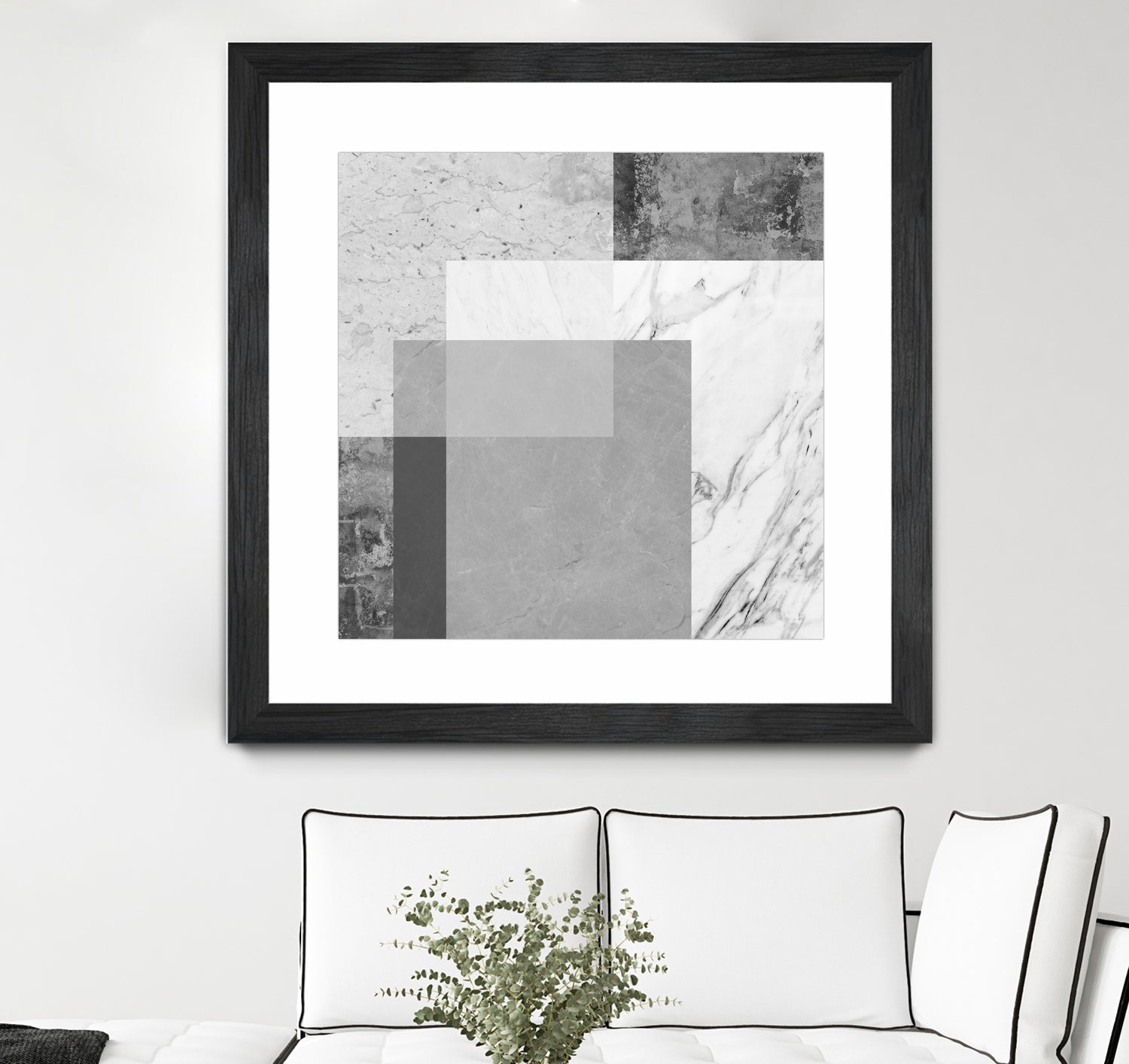 Concrete geometry 04 by Vitor Costa on GIANT ART - gray digital painting