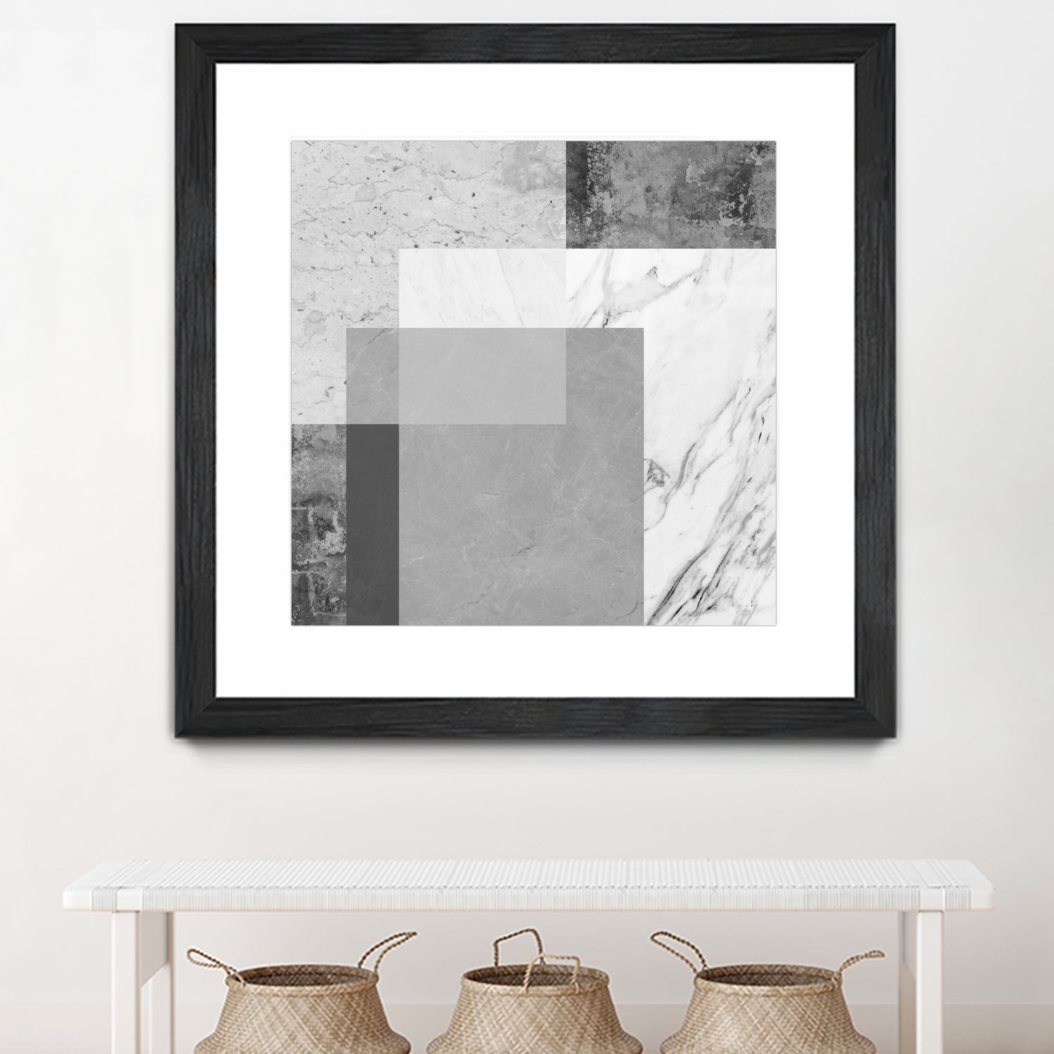 Concrete geometry 04 by Vitor Costa on GIANT ART - gray digital painting