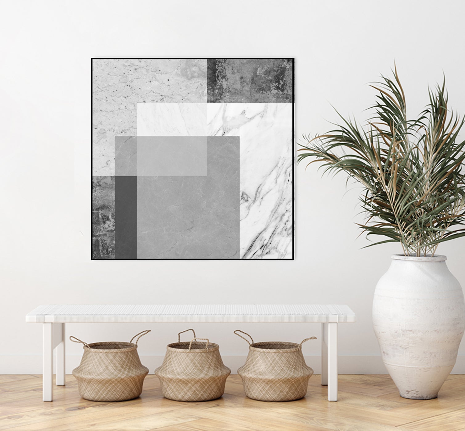 Concrete geometry 04 by Vitor Costa on GIANT ART - gray digital painting